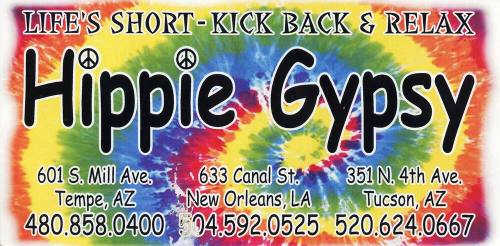 Hippie Gypsy Ticket