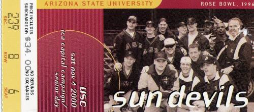 Sun Devil's Ticket 2000