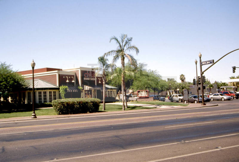 Chili's Restaurant, Southeast Corner Mill and University