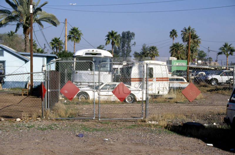 Old vehicle yard