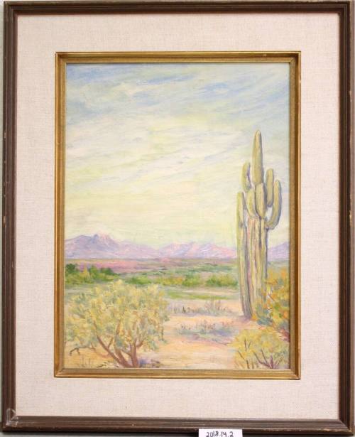 McDowell Mt Saguaro by Guess E Birchett