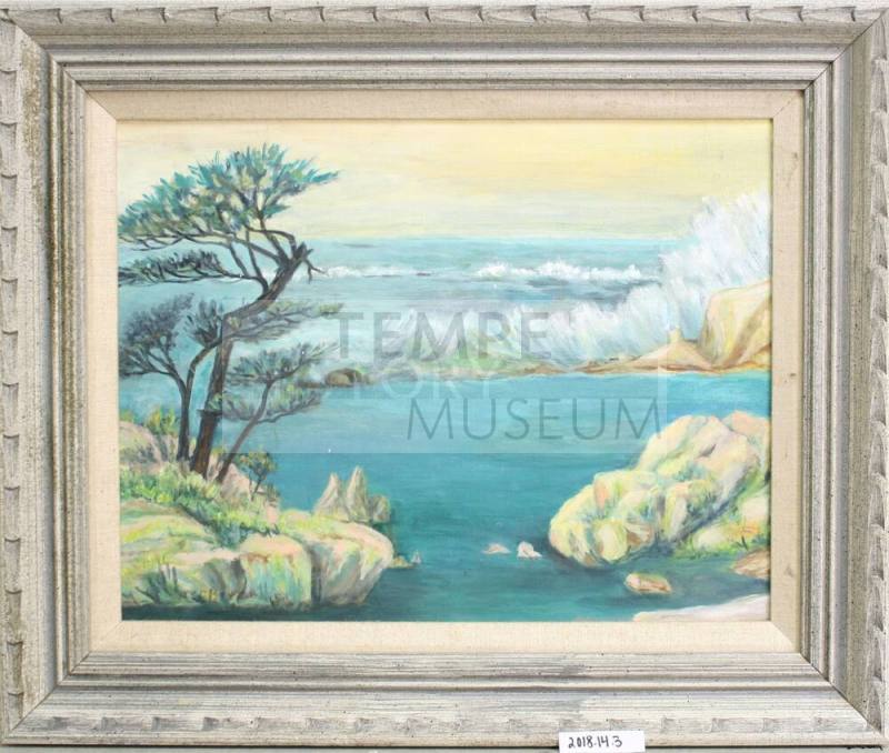 Ocean Landscape by Guess E Birchett
