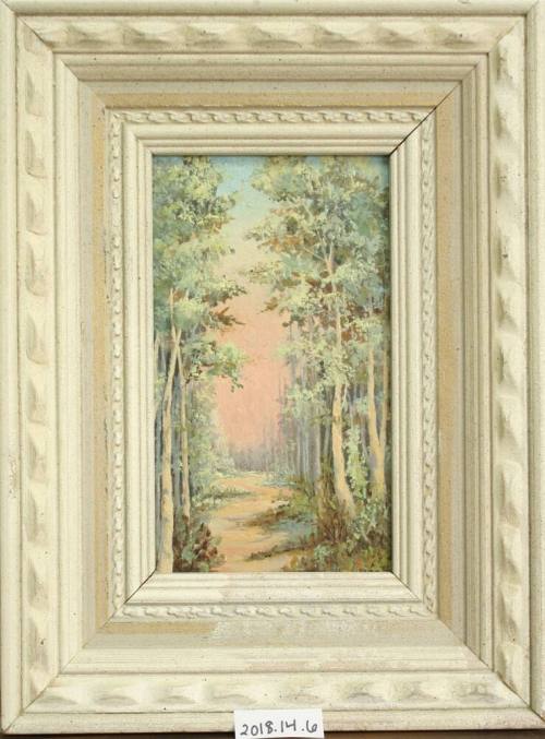 Forest Painting by Guess E Birchett