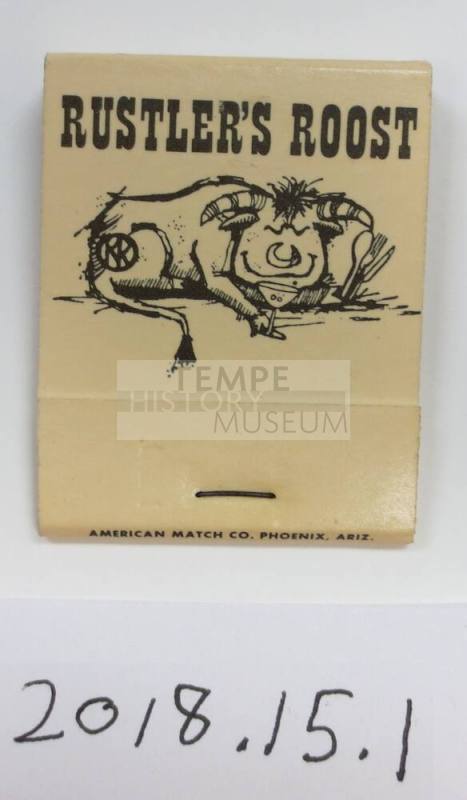 Rustler's Roost Restraunt Matchbook
