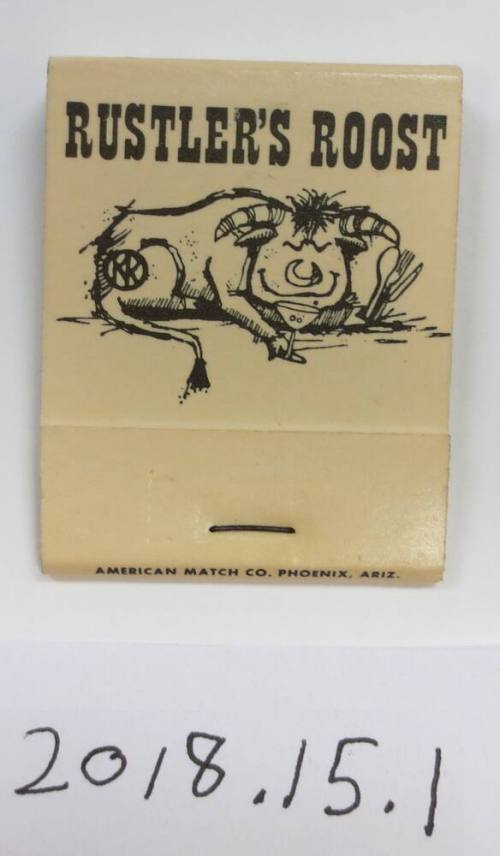 Rustler's Roost Restraunt Matchbook