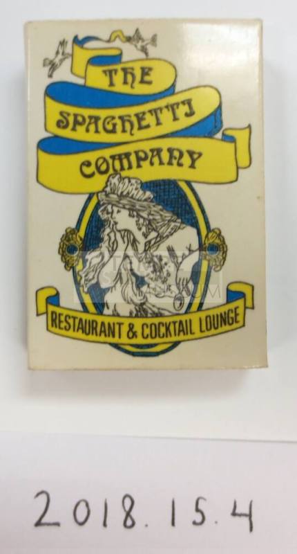 The Spaghetti Company Restraunt Matchbook