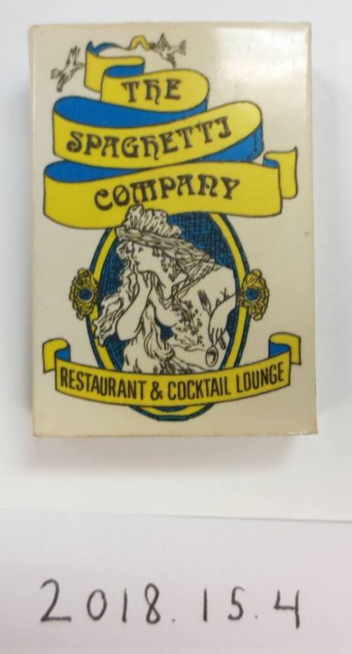 The Spaghetti Company Restraunt Matchbook