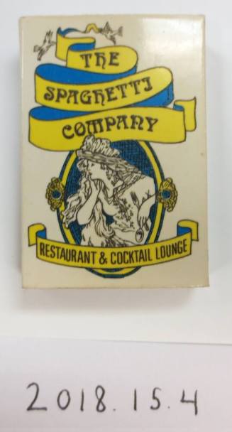 The Spaghetti Company Restraunt Matchbook