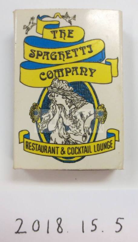 The Spaghetti Company Restraunt Matchbook