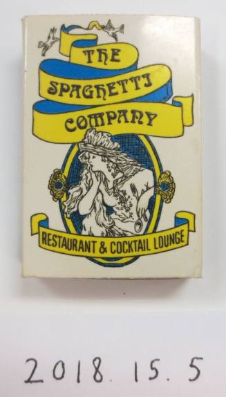 The Spaghetti Company Restraunt Matchbook