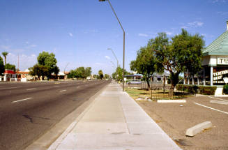 View of 1100 block E. Apache