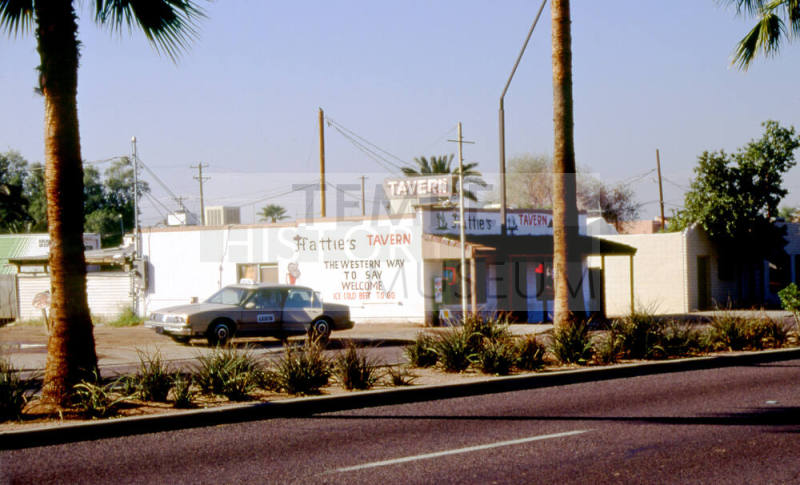 Hattie's Tavern,  E. Apache Blvd.