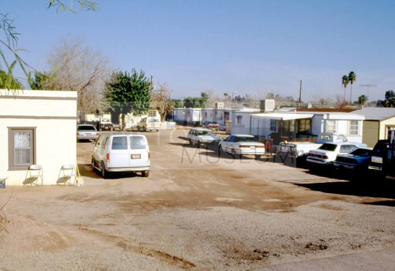 Mobil home park, 2448 E. Apache Blvd.