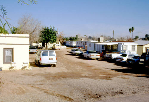 Mobil home park, 2448 E. Apache Blvd.