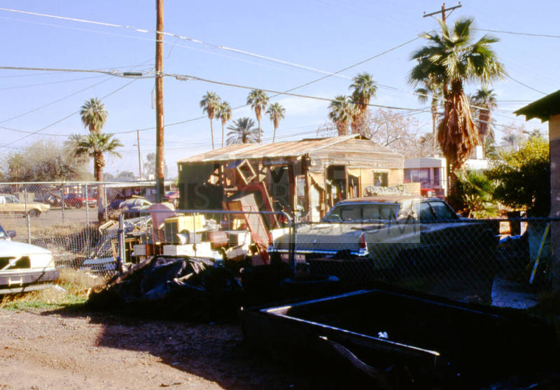 Junk in yard, Wildermuth Ave.