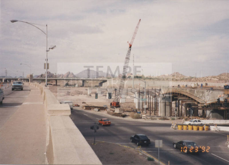 Spans 3 and 4 - P-4-8 in Background