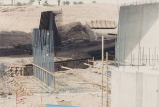 Retaining Wall Northwest-1 and Access Road Bridge Pile Cap
