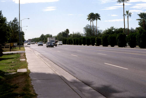 Broadway Rd. looking west