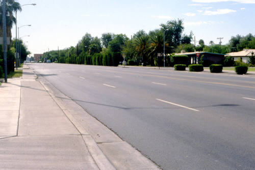 Broadway Road from El Camino Dr.
