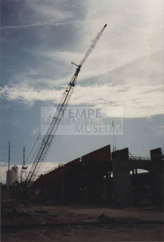Span 4 Girder Wall Erection