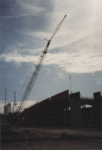 Span 4 Girder Wall Erection