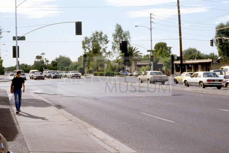 Broadway and Rural Road, Looking West