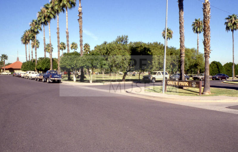 Encanto Dr. and Daley Park, Looking West
