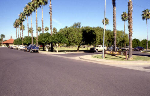 Encanto Dr. and Daley Park, Looking West