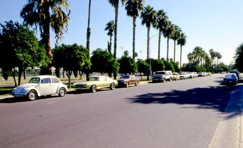 Encanto Drive, Looking East from College Avenue