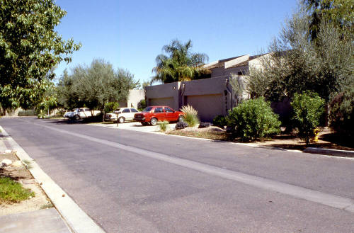 Residences along Broadmor Place