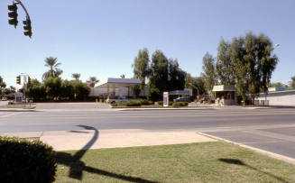 Mobil Gas Station, Southwest corner of Broadway Rd. and Mill Ave.