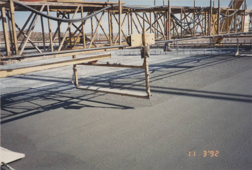 Deck Pour - Span 3 Mechanical Tining
