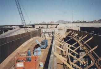 Soffit and Outside Girder Form Span 4