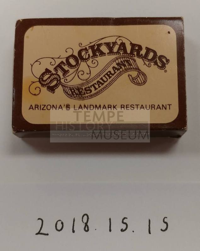 Stockyards Restaurant Matchbook