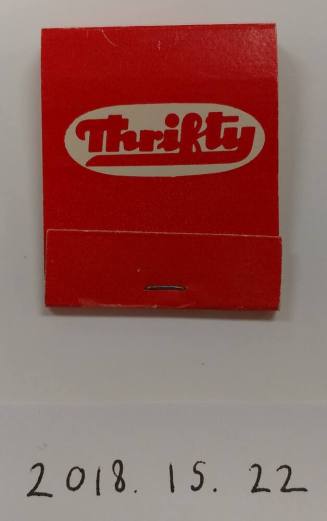 Thrifty Drug and Discount Store Matchbook
