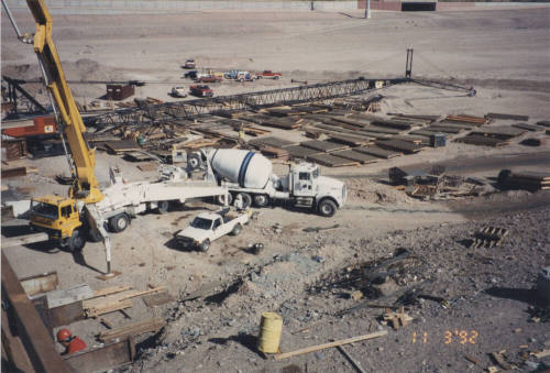 Cone Pump Set Up for Span 3 Deck