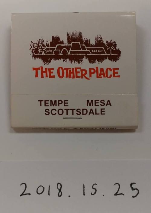 The Other Place Restaurant Matchbook