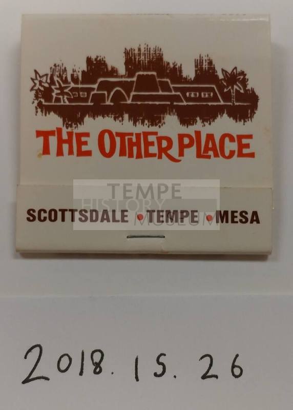 The Other Place Restaurant Matchbook