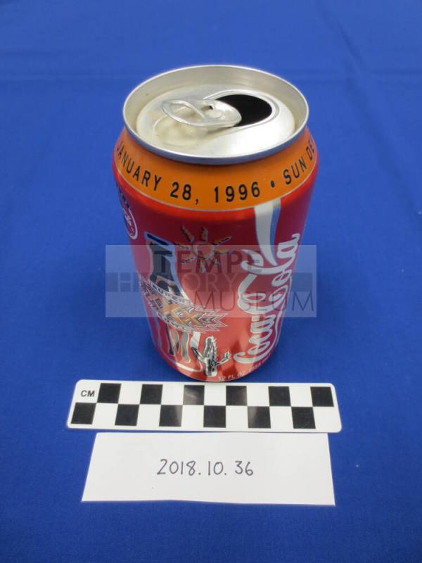 Super Bowl XXX Coca Cola Can
