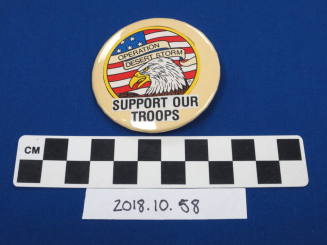 Support Our Troops - Operation Desert Storm Pin