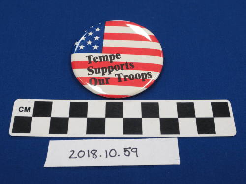 Tempe Supports Our Troops Pin