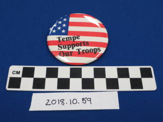 Tempe Supports Our Troops Pin
