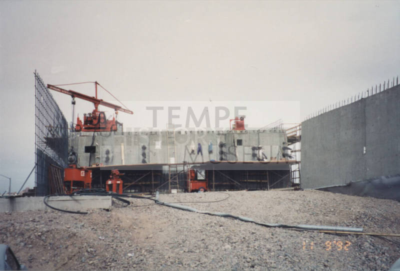 Post Tensioning Frame 1 at Abut 1 - G-1