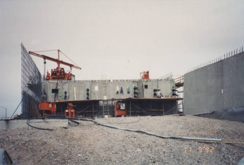 Post Tensioning Frame 1 at Abut 1 - G-1