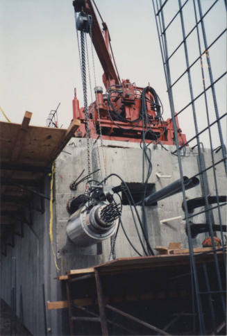 Post Tensioning Frame 1 at Abut 1 - G-5