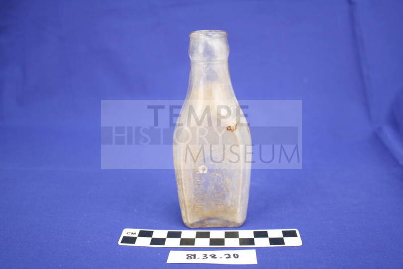 Yacht Club Salad Dressing Bottle  Works  Tempe History Museum