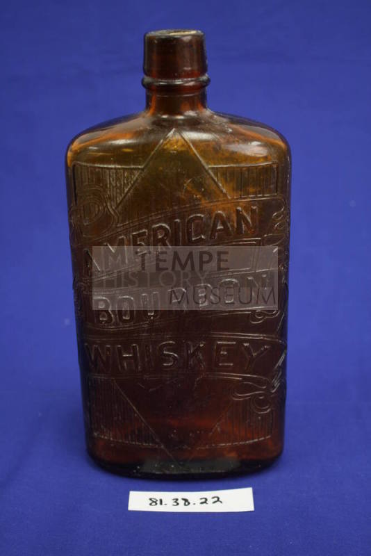 American Bourbon Whiskey Bottle