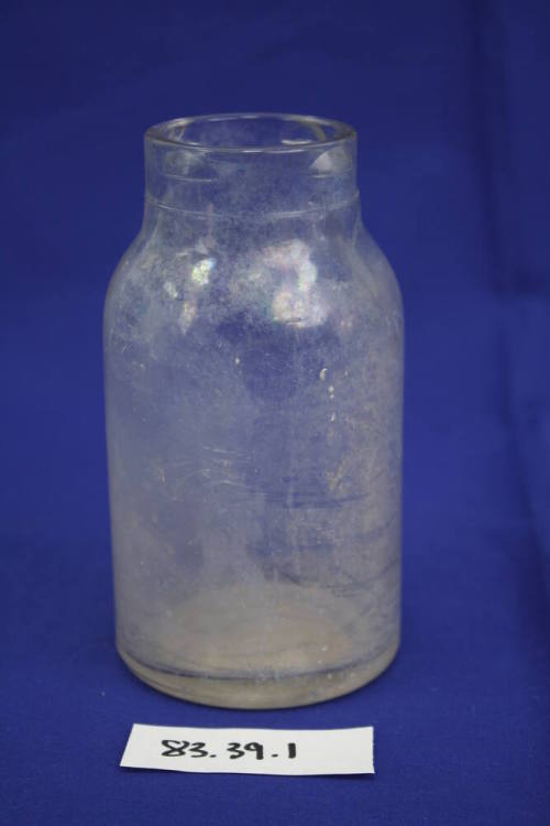 Clear Glass Bottle
