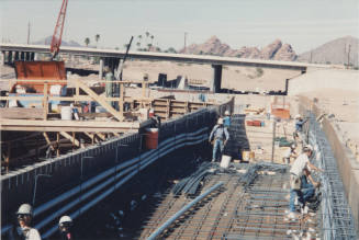 Girder and Duct Rebars Span 4