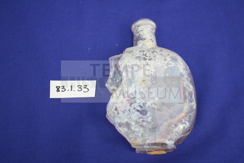 Glass toilet bottle